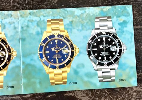 Rolex Submariner Scatola E Libretto Set Da 1981 16808 16800 